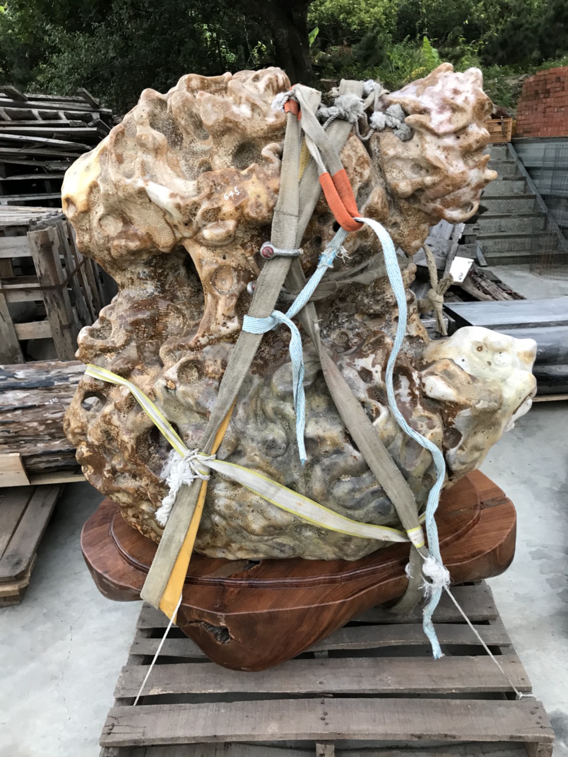珊瑚雕磨 645kg